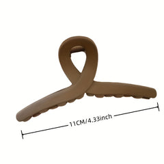 4pcs Solid Shark Claw Hair Claw Hair Accessories Women