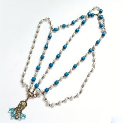 Western Style Beaded Head Piece Headdress Boho Head Chain Hair Accessories
