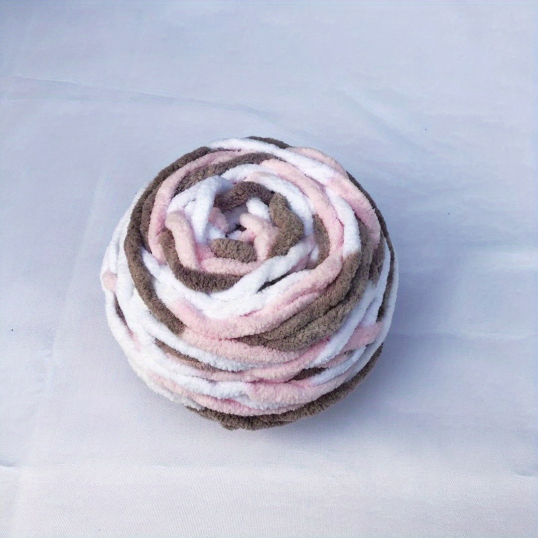 Hand Woven Ice Chunky Yarn Hook Shoe Seat Cushion Diy Woven Scarf