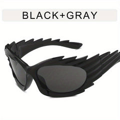 Y2K Wrap Around Sunglasses UV400 Protection