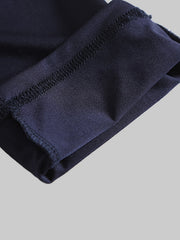  High Rise Pants With Pockets Casual Slim Tapered Pants