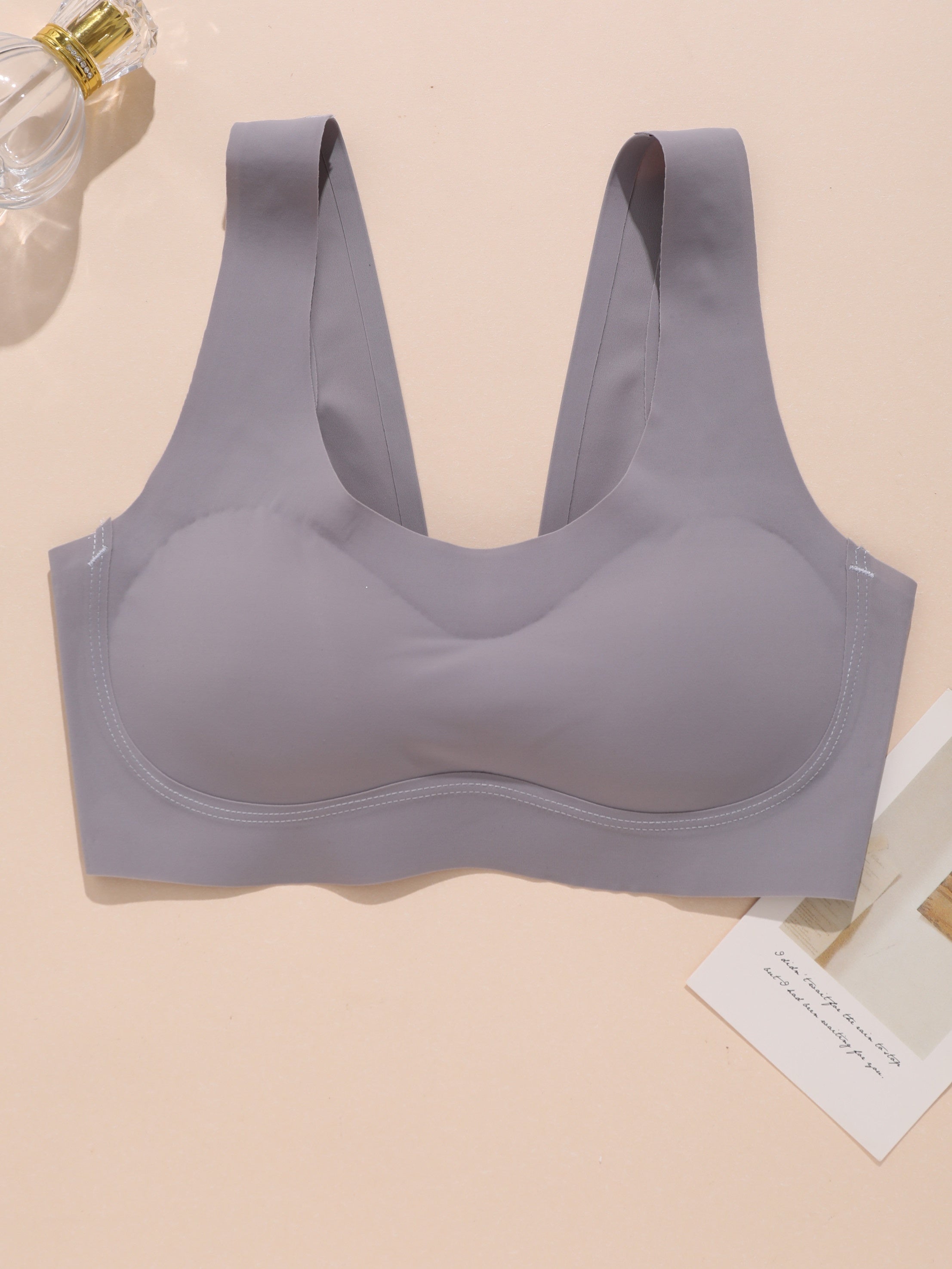 Seamless Wireless Push Up Bra Breathable Comfy Lingerie