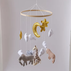 Plush Animal Car Hanging Toy Nursery Decor Gift for Christmas