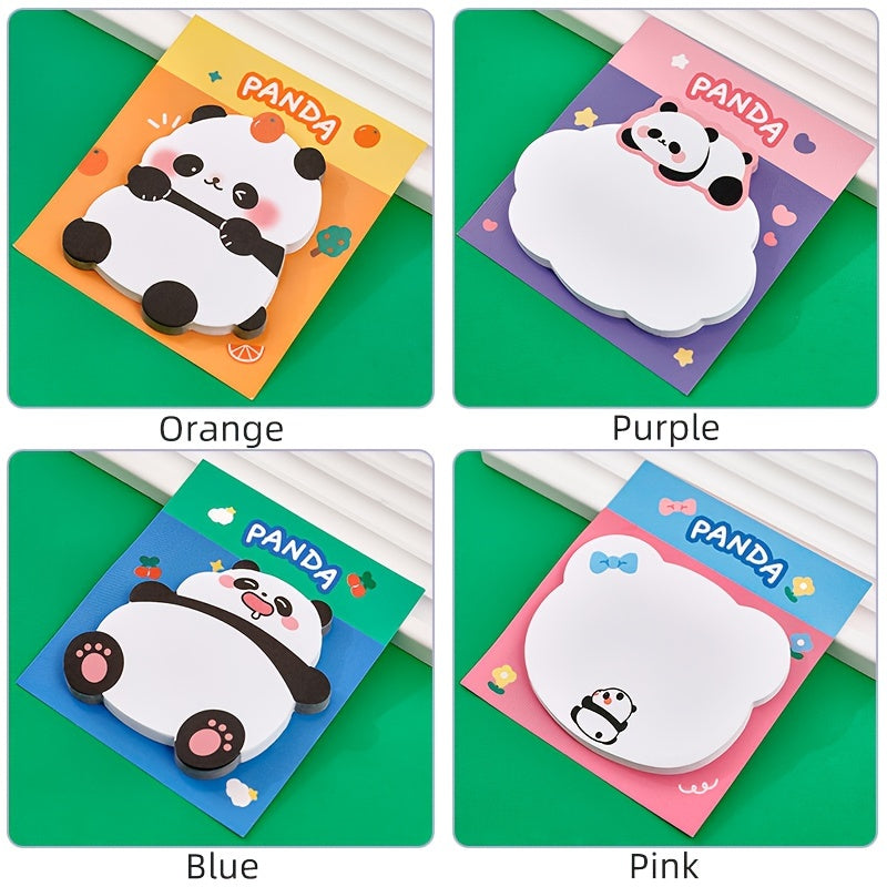 4pcs Panda Sticky Notes 120 Sheets Memo Paper School Office