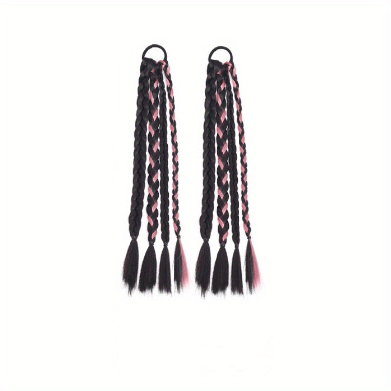 Sweet Wig Braid Double Ponytail Dreadlock Hair Tie