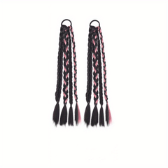 Sweet Wig Braid Double Ponytail Dreadlock Hair Tie