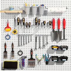 84pcs Pegboard Accessory Storage Kit for Small and Medium Tools