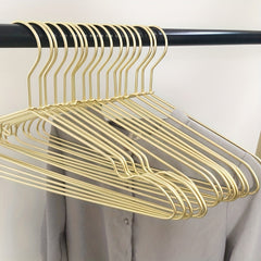 10pcs Aluminum Non-slip Hanger, Non-marking, Space-saving Design
