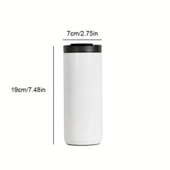500ml Stainless Steel Coffee Cup Leakproof Vacuum Water Cup Outdoor Sports