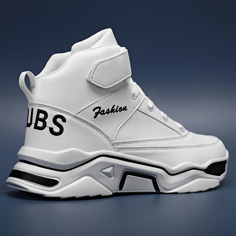 Men's Elevator Casual Shoes Hook And Loop Fastener