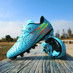 Boys Non Slip Football Cleat With Spikes Outdoor Soccer Shoes