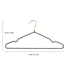 10pcs Non-slip Plastic Hangers for Children