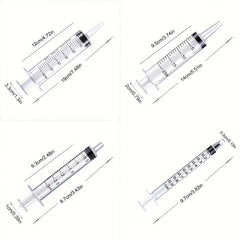 2pcs 60ML Sterile Liquid Syringe Easy to Use Plastic Garden Syringe