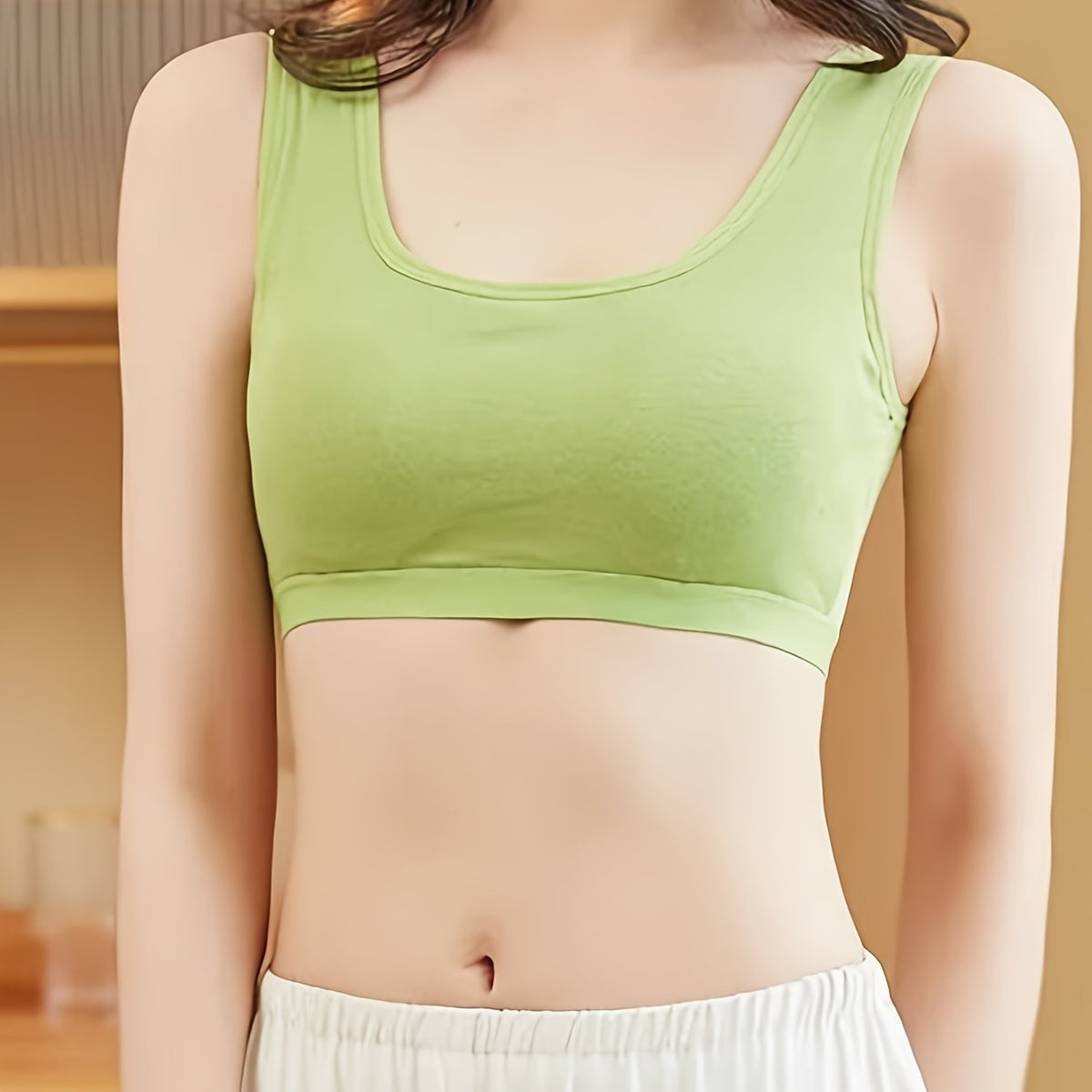 Wireless Sports Bra Comfy Workout Tank Bra