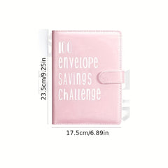 100 Envelope Challenge Loose Leaf Notebook