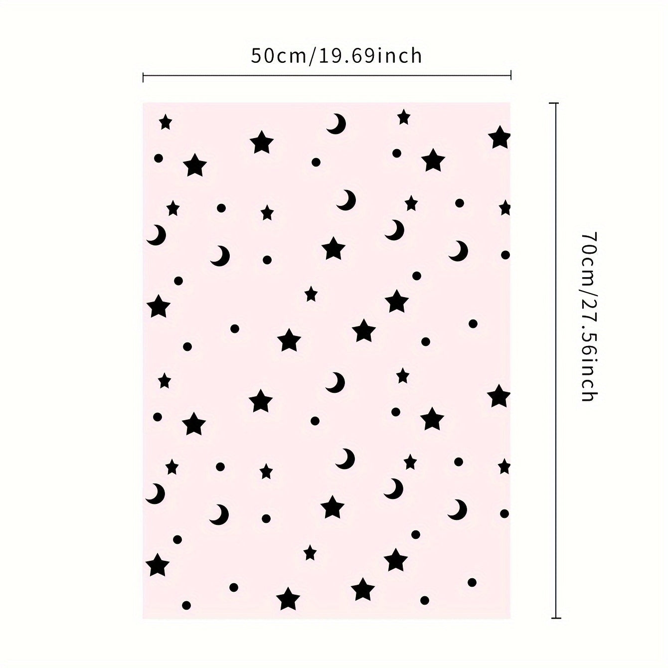 5pcs Star Snow Pear Paper Gift Bouquet Wrapping Paper Packaging