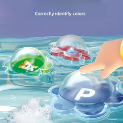 26 Floating Balls Shower Toys - Alphabet & Numbers - Animal Bathroom