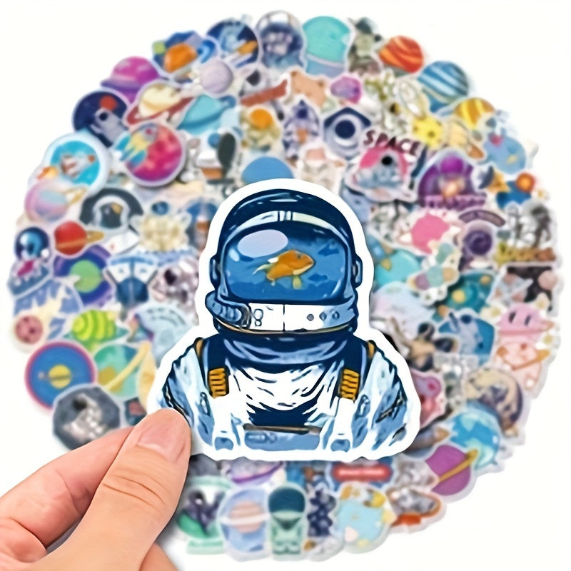 50pcs Astronaut Series Graffiti Stickers for Decoration