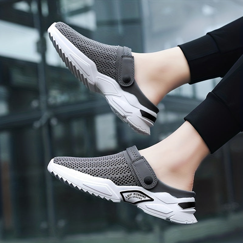Men's Mesh Slip On Casual Sandals Summer Slippers