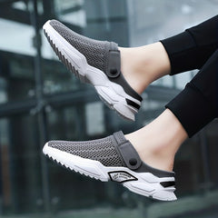 Men's Mesh Slip On Casual Sandals Summer Slippers