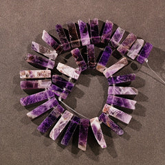 Irregular Natural Crystal Agate Beads Raw Ore Pendant