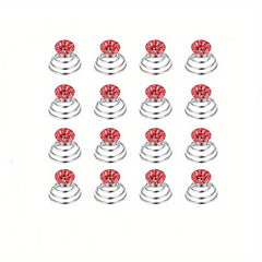 12pcs Rhinestone Spiral Hair Clip for Wedding Bridal Prom Party
