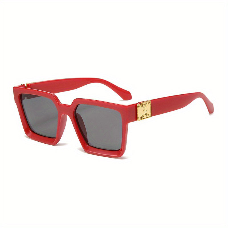 Square Polarized Sunglasses Anti Glare UV400