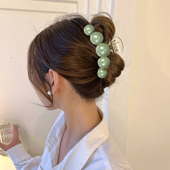 Acetate Green Hair Claw Clip Hair Accessories