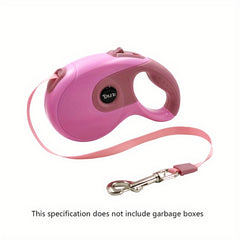 Retractable Pet Leash with Garbage Box - All Sizes