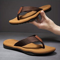 Men's Beach Strap Flip Flops Casual Slippers