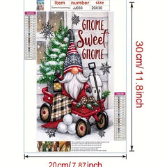 DIY Christmas Series Full Diamond Home Decoration Hanging Painting
