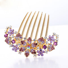 Bridal Hair Side Combs Rhinestone Hair Clip Crystal Barrette Wedding Accessories
