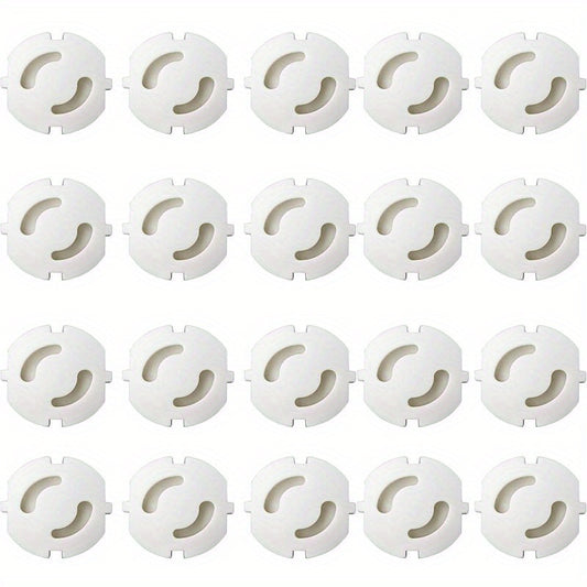 20pcs Child Safety Sockets Twist Mechanism Socket Protection Plug