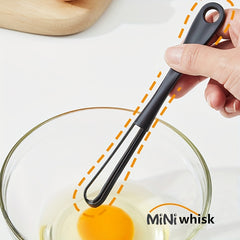 1pc 2pcs Mini Whisk Egg Beater Manual Mixer Hand Held Cream Egg Whip Beater