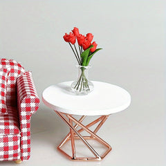 Dollhouse Coffee & Tea Table Set - Scene Decor Accessory