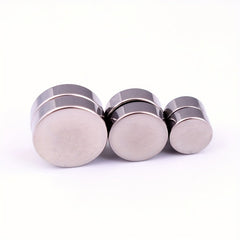 Men's Stainless Steel Magnetic Ear Clip Earrings