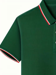Breathable Golf Short Sleeve Shirts for Men