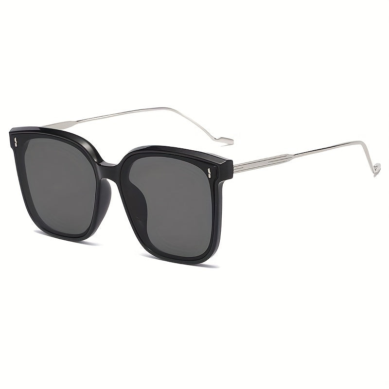 Men Square Frame Sunglasses UV Protection Summer Sunglasses