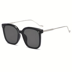 Men Square Frame Sunglasses UV Protection Summer Sunglasses