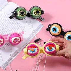 Funny Crazy Eyes Glasses Halloween Prank Toy