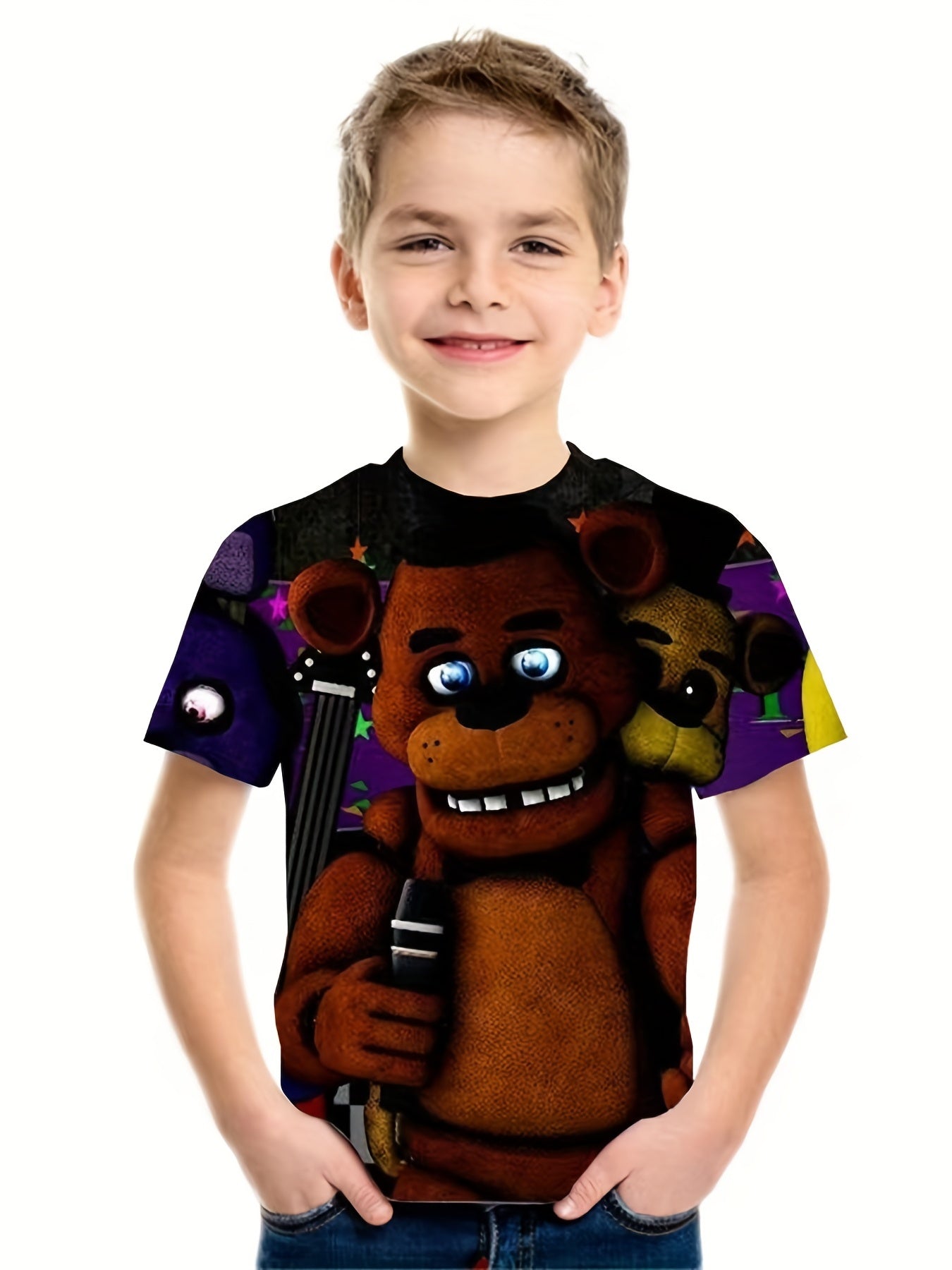 Teddy Bear T Shirt for Kids Boys
