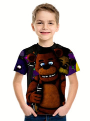 Teddy Bear T Shirt for Kids Boys