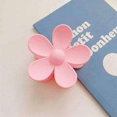 Sweet Matte Hair Claw Clip Flower Hairpin Hair Accessories