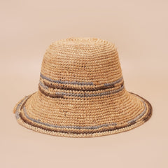 Women's Straw Sun Hat for Summer Beach Travel