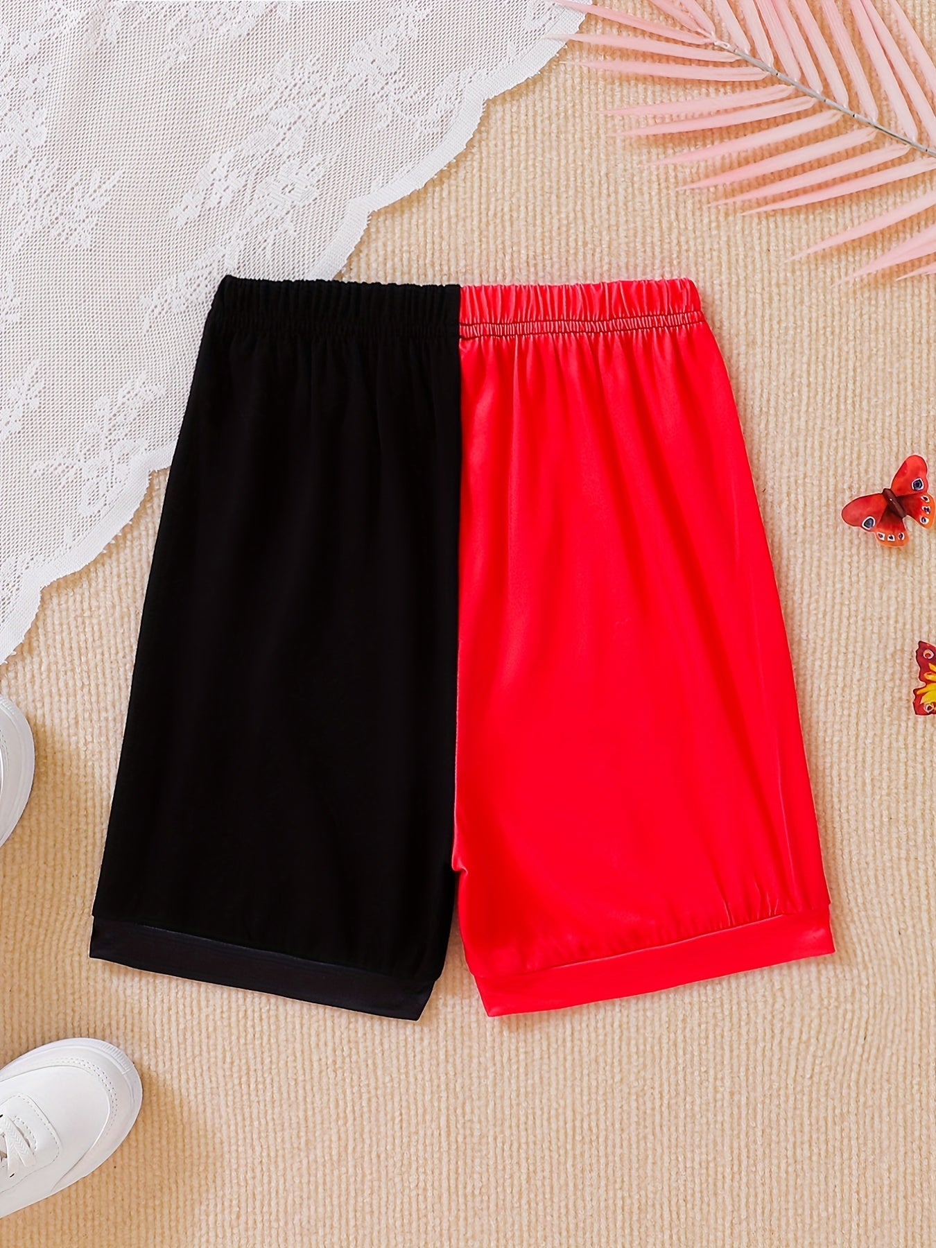 Soft Girls Butterfly Print Lounge Shorts