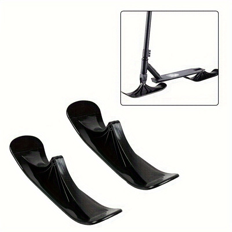 Winter Snowboard Skating Scooter Sled Skiing Car Dual Wheels
