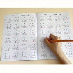 Workbook Addition & Subtraction Practice for Kids Ages 6-8
