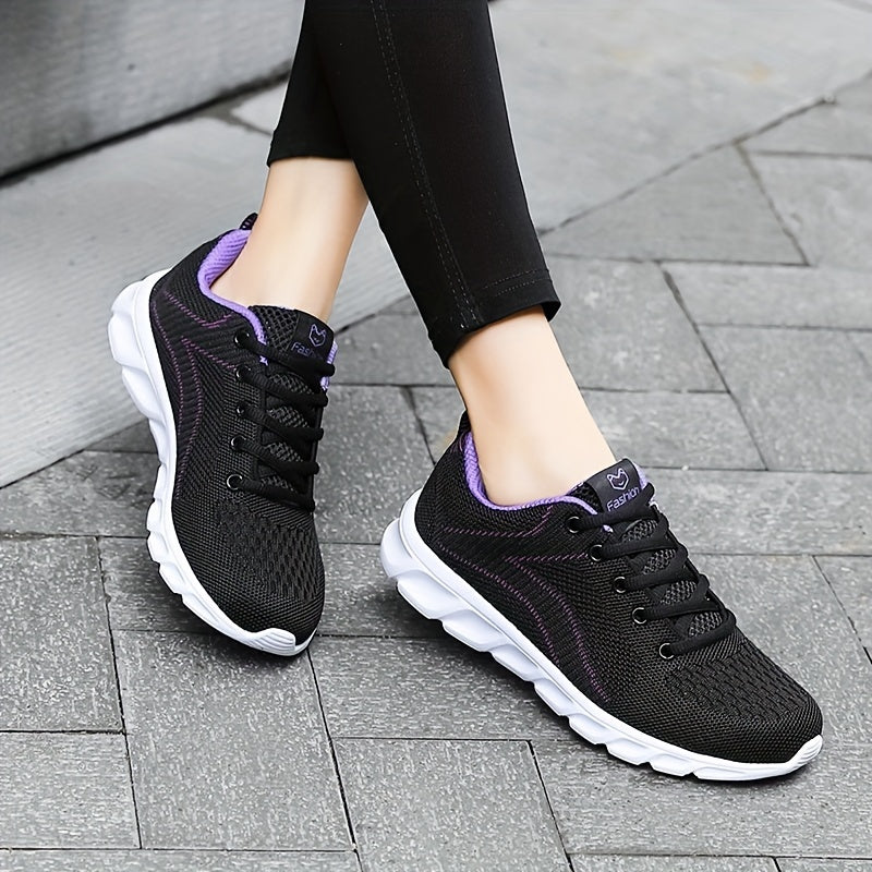 Mesh Breathable Running Sports Shoes Lightweight Non slip Outdoor Sneakers