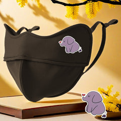 5D Warm Mask with Elephant Pattern
