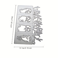 Halloween 3D Lantern Die for DIY Card Making - 4 Pattern Molds